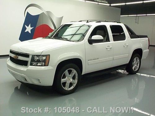 2012 chevy avalanche lt sunroof htd leather nav dvd 58k texas direct auto