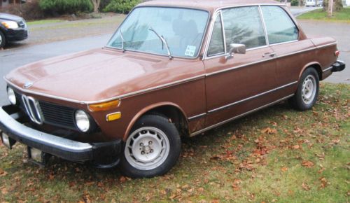 1976 bmw 2002 base coupe 2-door 2.0l purchased from original owners family