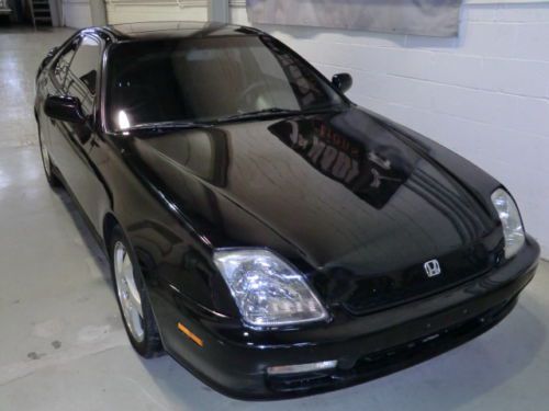 2001 honda prelude 2,2 engine 5 speed manual shifter sunroof black ac alloys