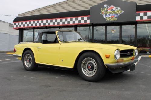 1970 triumph tr-6 convertible the best deal on ebay!!!