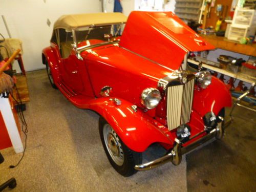 1952 mg td series complete restoration. from the ground up. nice.