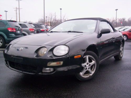1998 toyota celica convertible, runs and drives good, no reserve, going to sell!