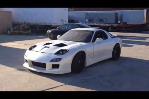 Procharged ls swapped mazda rx7 racecar