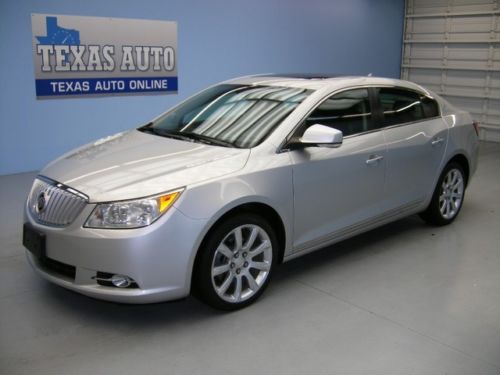 We finance!!!  2011 buick lacrosse cxs pano roof nav heated leather texas auto