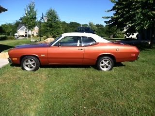 1973 plymouth duster, copper color, excellent condition, garage kept, runs great