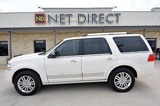 2007 white ultimate leather 4wd carfax certified bluetooth dvd texas power auto