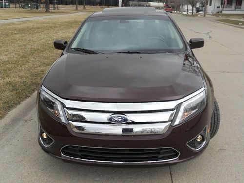 2012 ford fusion sel 2.5liter*no reserve*only 17k*htd leather*led * sync*rebuilt