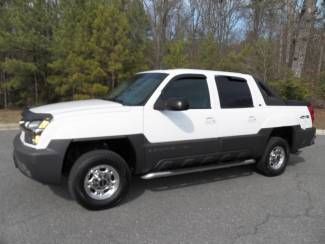 Chevrolet : 2005 avalanche 2500 lt 4x4 8.1l leather roof 67k miles clean  carfax