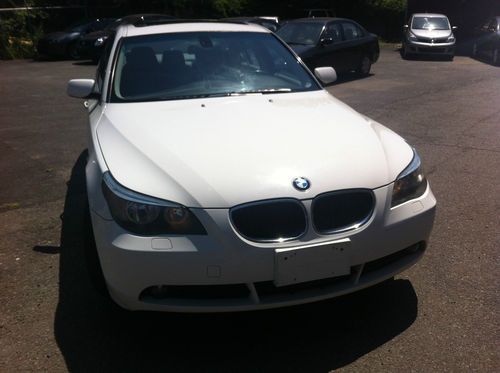 2004 bmw 530i automatic - white - excellent condition