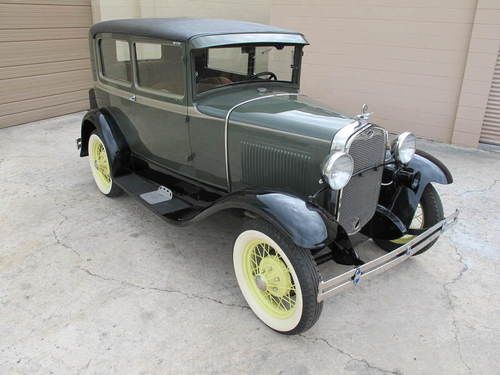 1930 ford model a 2 dr. sedan - restored - south carolina car