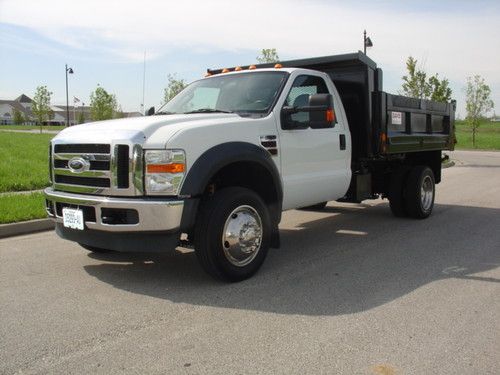 Ford 2008 f-550 super duty dump / contractor bed / lanscapers dream