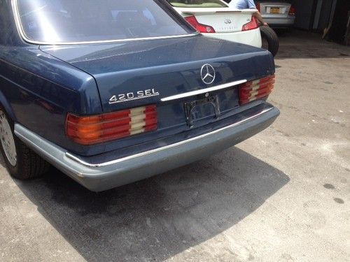 1987 mercedes benz 420 sel not running but engine is good