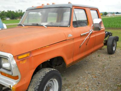 1978 ford f250 crew cab project 4wd long bed