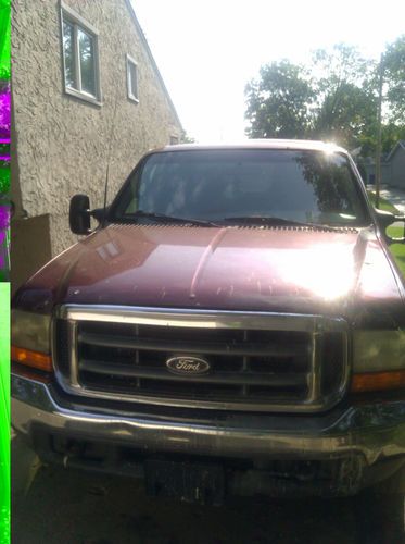 2000 ford f-250 super duty xlt extended cab pickup 4-door 7.3l
