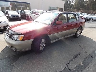 2002 subaru legacy outback sdn, no reserve, looks and runs great, one owner