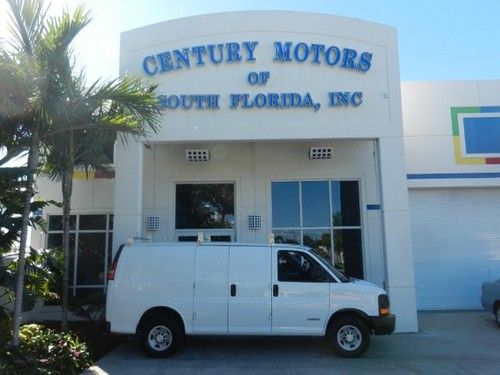 2006 chevrolet express g2500 cargo 11.008 miles 1-owner no accidents!! shelving!