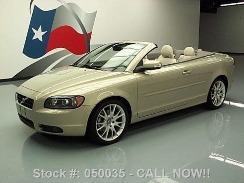 2008 volvo c70 t5 hard top convertible htd leather 14k texas direct auto