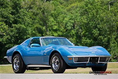 1970 chevrolet corvette ls5 - 454/390hp matching numbers w/ air conditioning