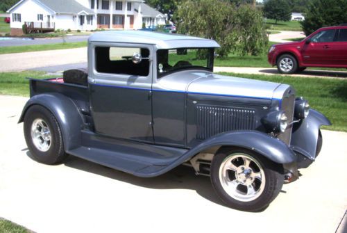 1932 ford model a pickup truck street hot rod chopped newer restoration