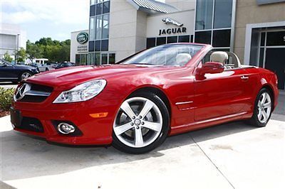 2009 mercedes-benz sl550 - 1 owner - extremely low miles