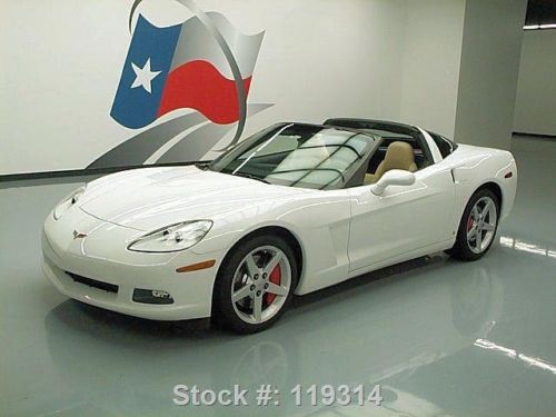 2006 chevy corvette 2lt z51 automatic targa top 19k mi texas direct auto