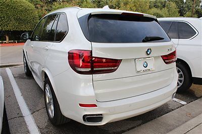 Bmw x5 xdrive35i new 4 dr automatic gasoline 3.0l straight 6 cyl mineral white m
