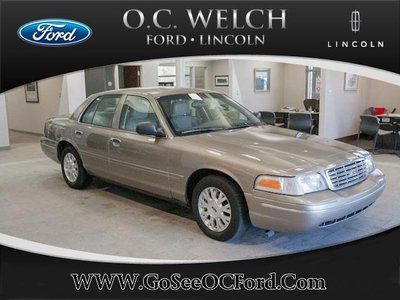 2004 ford crown victoria lx  leather keyless entry  alloy wheels