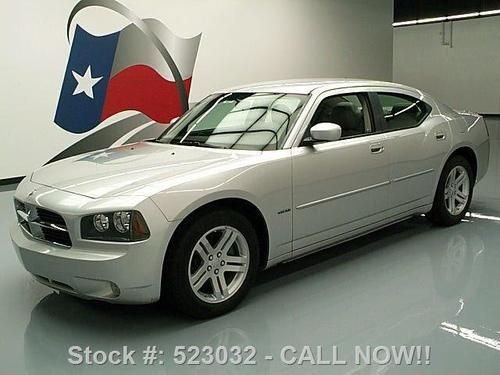 2006 dodge charger r/t 5.7l v8 hemi heated leather 27k! texas direct auto