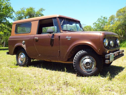 1965 international scout 80, original survivor, texas truck very nice condition