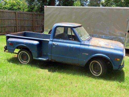 1969 chevrolet c-10 step side short bed project