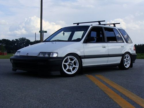 1991 Honda civic wagon body kits