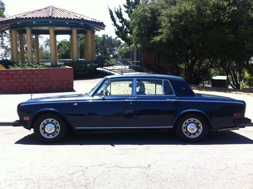 1980 rolls royce silver shadow ii limited production fuel injected engine
