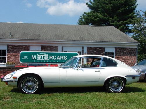 1971 jaguar xke siii coupe 2+2, v12, 4 speed with air! extremely collectible!!