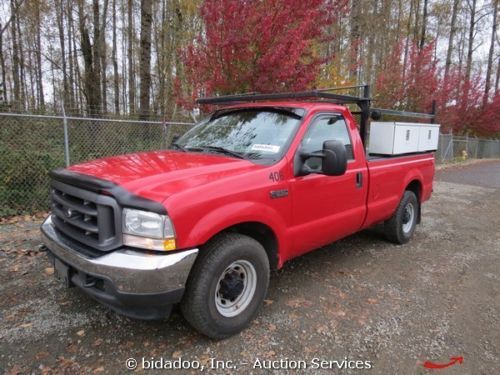 2004 ford f250xl pickup truck utility boxes 5.4l v8 auto a/c cruise