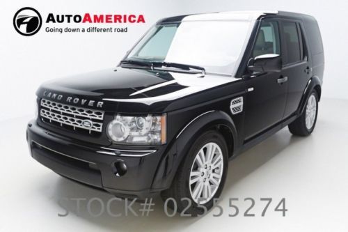 2011 land rover lr4 hse low miles  black nav leather roof  htd seats 1 one owner