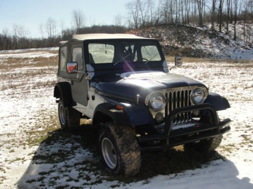 1976 cj w/soft top and canvas doors