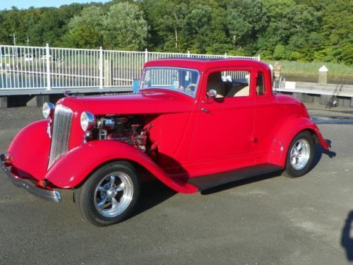 1933 plymouth 5 window coupe 350 / 700r4 vintage air