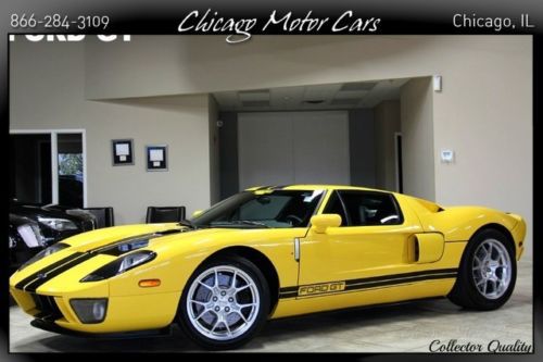 2006 ford gt stripes mcintosh bbs wheels pristine rare yellow 500miles collector