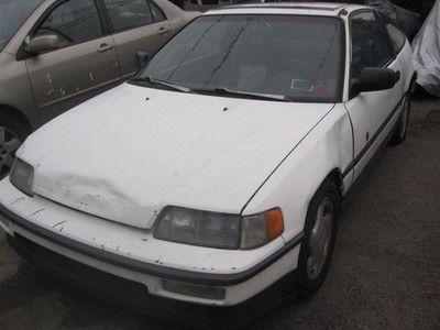 Crx si collectable 5 speed sunroof unmolested needs resto as is