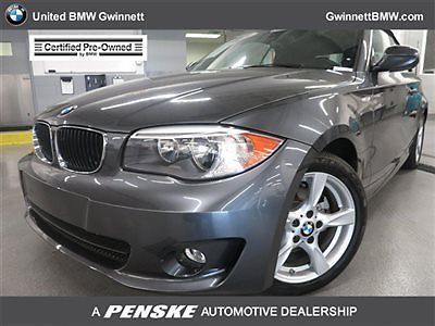 128i 1 series low miles 2 dr convertible automatic gasoline 3.0l straight 6 cyl