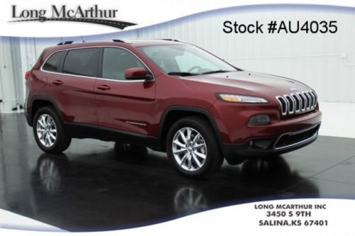 2014 limited 4x4 3.2 v6 navigation heated leather uconnect 1 owner low miles