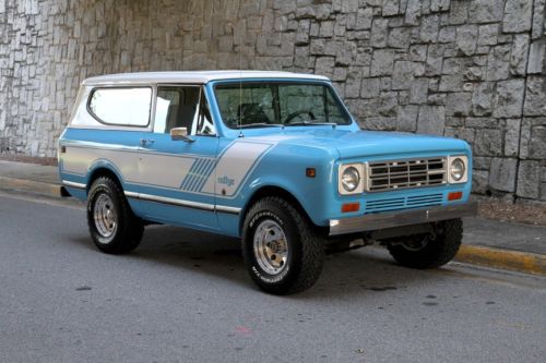 1979 international scout ii rallye v8 auto welll sorted with great power options
