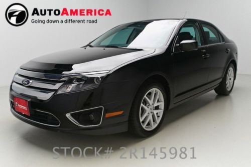2012 ford fusion sel 79k low miles cruise bluetooth aux usb auto cln carfax