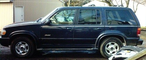 1999 ford explorer limited sport utility 4-door