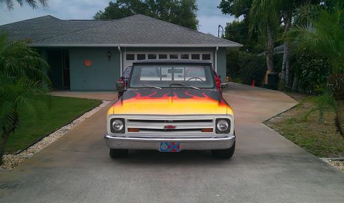 Restored,  chevy c10 long bed 350 motor,  runs and drives great