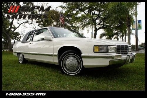 1991 cadillac fleetwood coupe w/62k miles