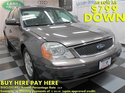 2006(06)five hundred we finance bad credit! buy here pay here low down $799