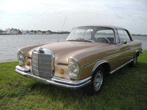 1965 mercedes benz 300se coupe w112 euro model with sunroof
