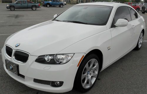 2010 bmw 335i x-drive 2 door coupe white w/ extended warranty (optional)