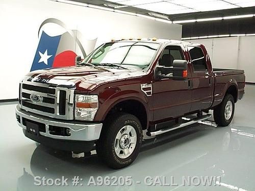2010 ford f-250 xlt crew cab 4x4 diesel 6 pass 18's 45k texas direct auto